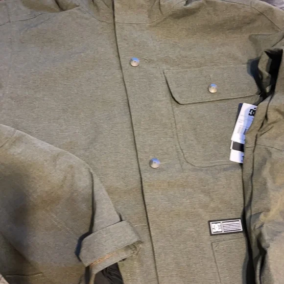 🔥DC MEN'S SERVO SNOWBOARD JACKET NWT - Picture 5 of 6